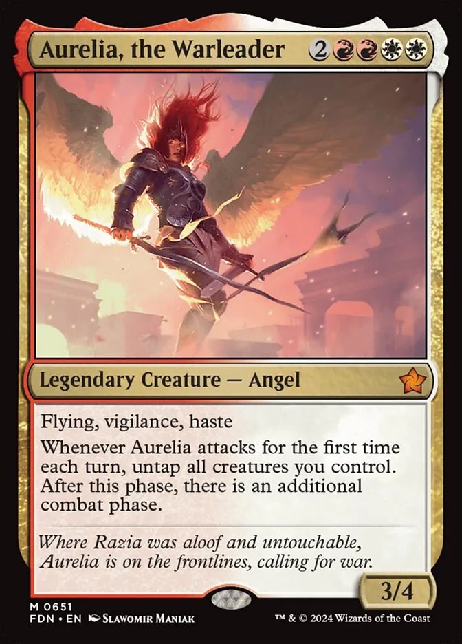Aurelia, the Warleader kaufen - Foundations bei TcG Love