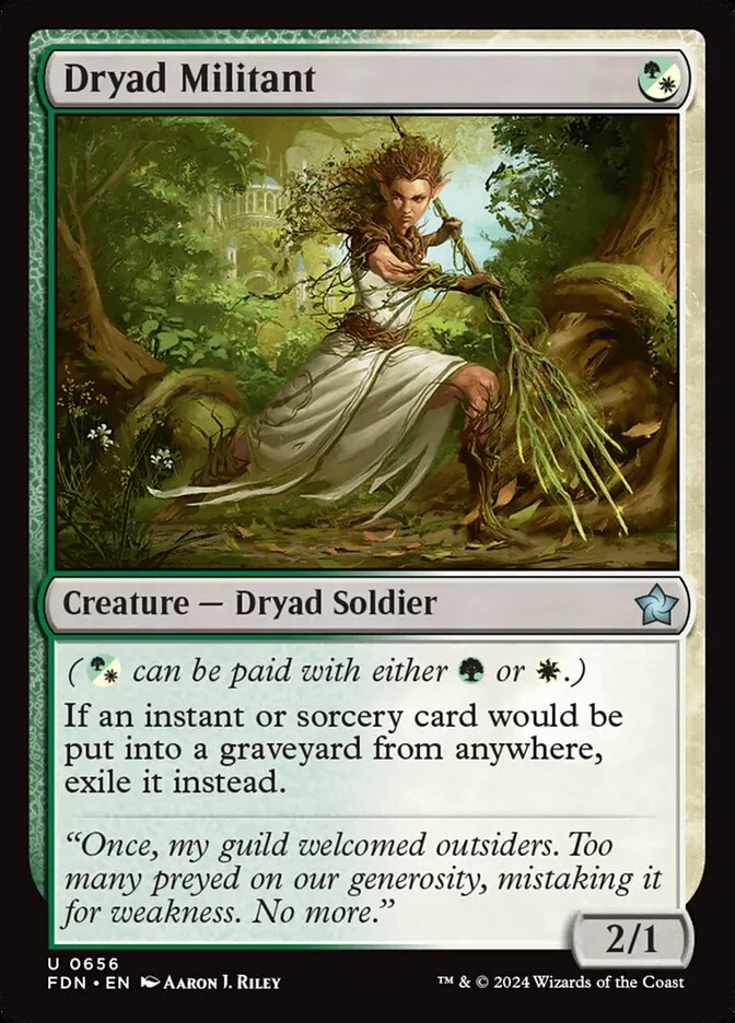 FDN-656-Dryad-Militant Dryad Militant kaufen - Foundations bei TcG Love