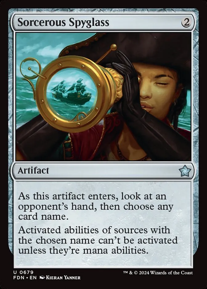 Sorcerous Spyglass kaufen - Foundations bei TcG Love