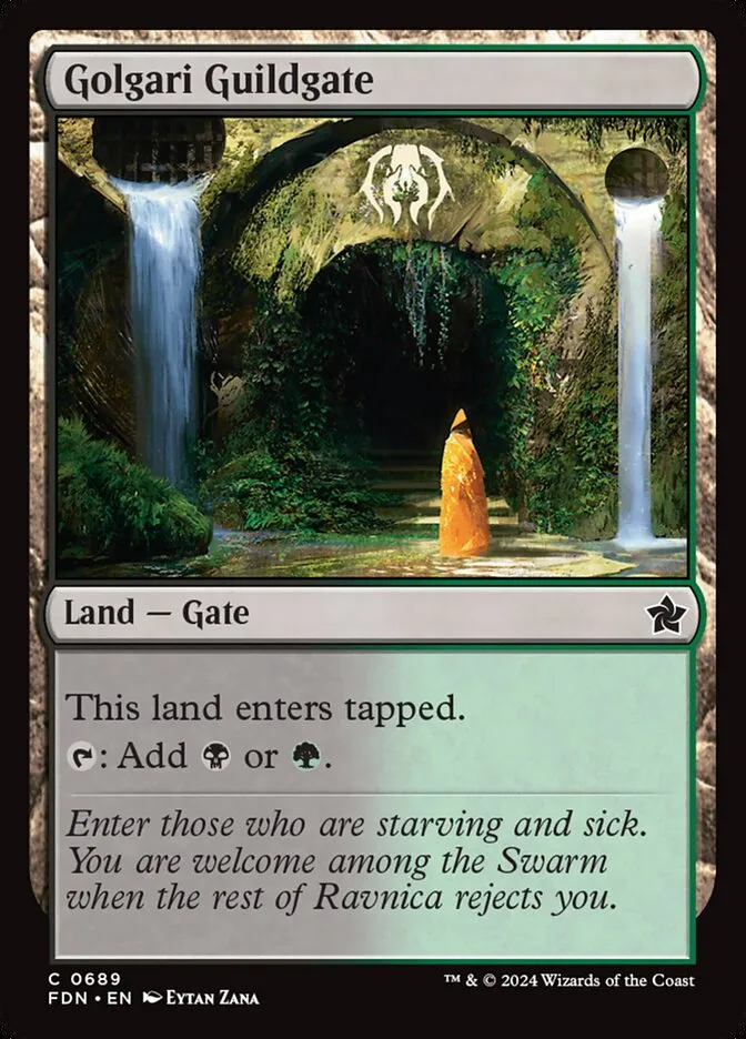FDN-689-Golgari-Guildgate Golgari Guildgate kaufen - Foundations bei TcG Love