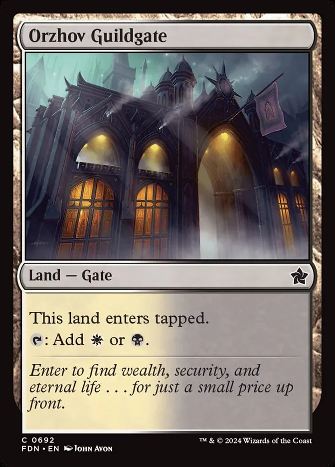 Orzhov Guildgate kaufen - Foundations bei TcG Love