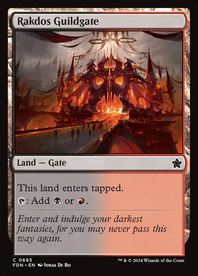 Rakdos Guildgate kaufen - Foundations bei TcG Love