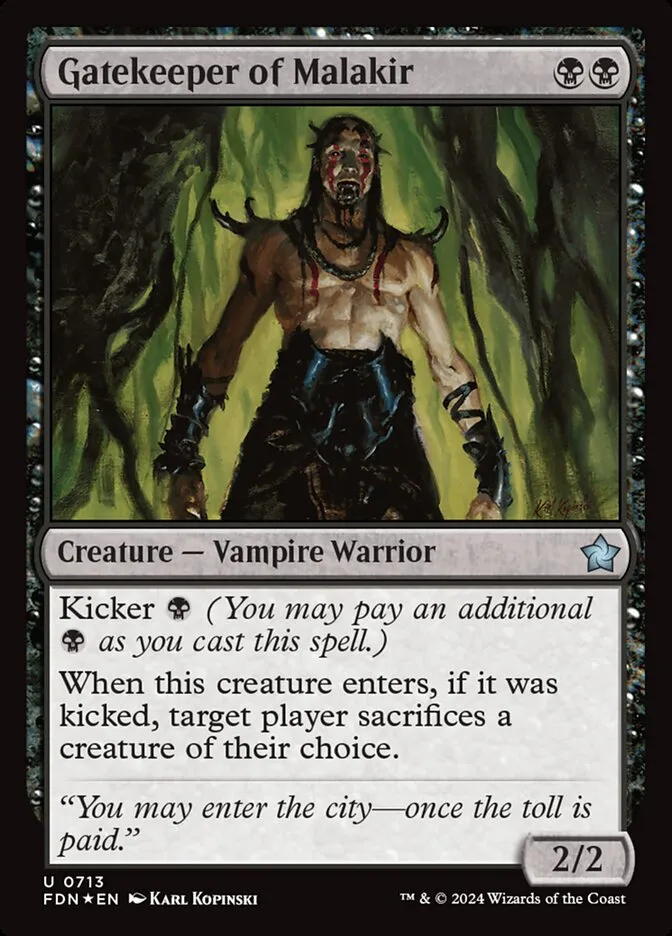 Gatekeeper of Malakir kaufen - Foundations bei TcG Love