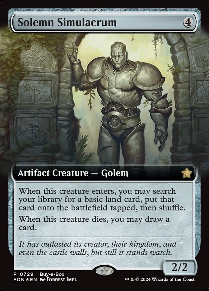Solemn Simulacrum kaufen - Foundations bei TcG Love