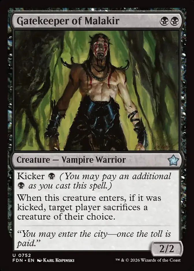 Gatekeeper of Malakir kaufen - Foundations bei TcG Love