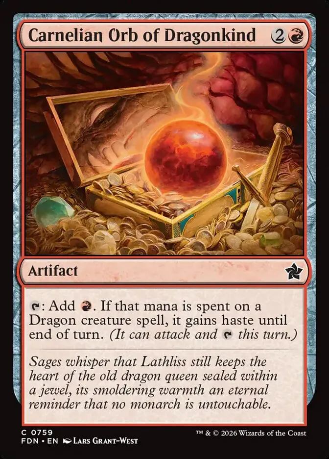Carnelian Orb of Dragonkind kaufen - Foundations bei TcG Love
