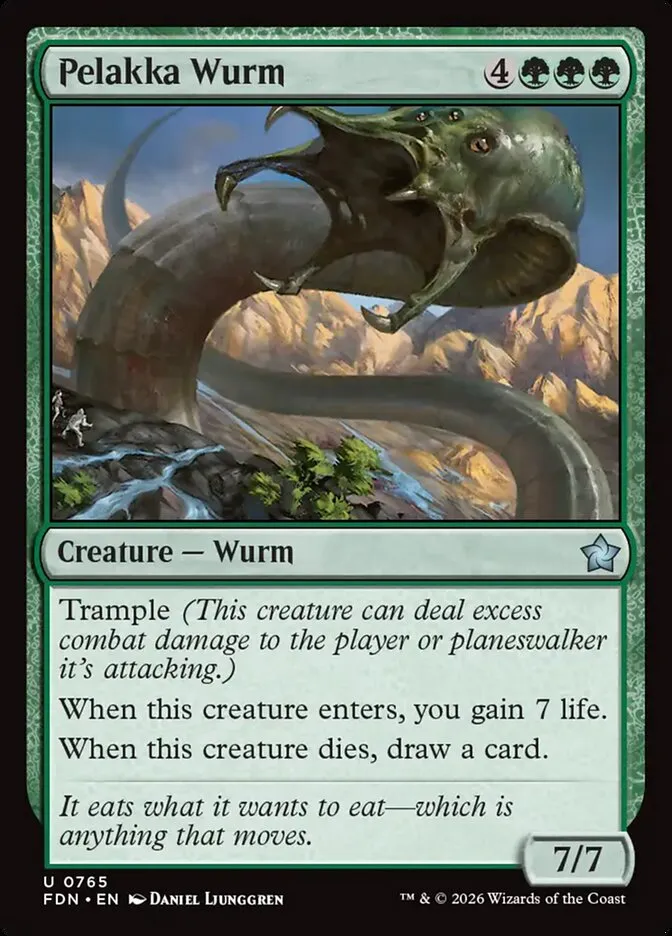 Pelakka Wurm kaufen - Foundations bei TcG Love