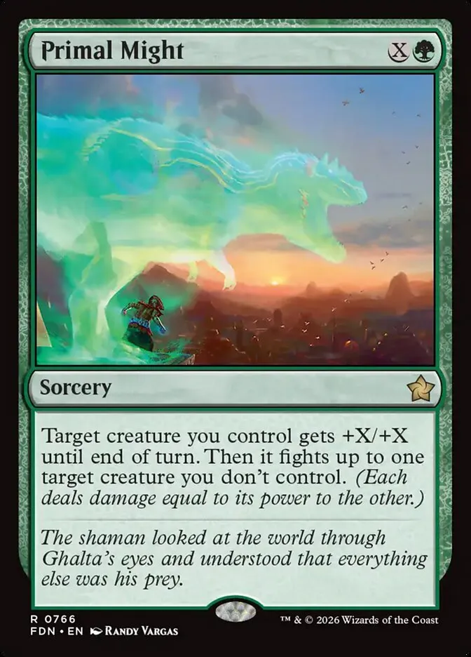 FDN-766-Primal-Might Primal Might kaufen - Foundations bei TcG Love