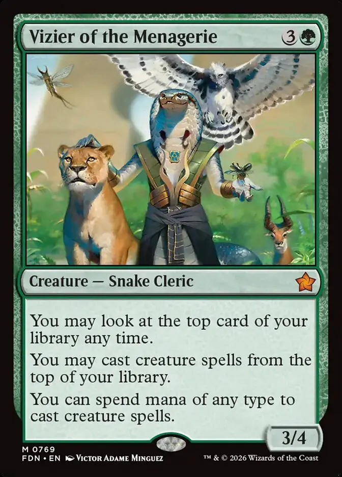 Vizier of the Menagerie kaufen - Foundations bei TcG Love