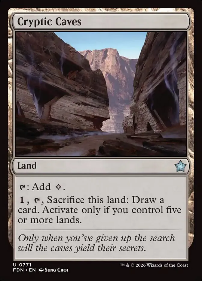 Cryptic Caves kaufen - Foundations bei TcG Love