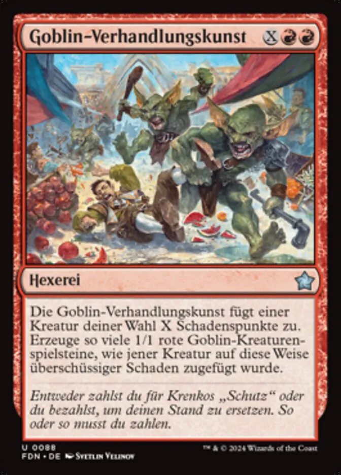 Goblin-Verhandlungskunst kaufen - Foundations bei TcG Love