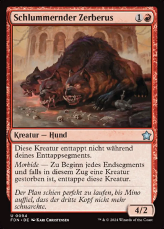 Schlummernder Zerberus kaufen - Foundations bei TcG Love