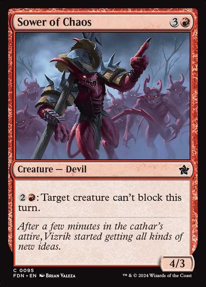Sower of Chaos kaufen - Foundations bei TcG Love