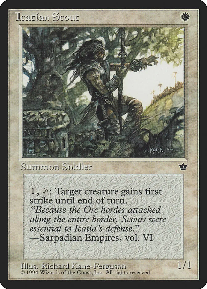 Icatian Scout kaufen - Fallen Empires bei TcG Love