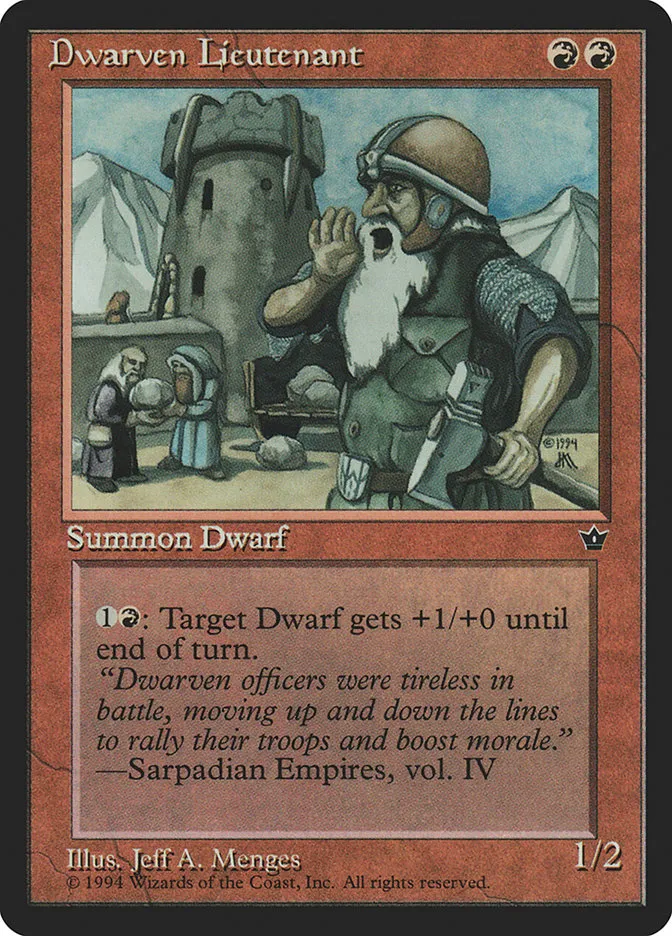 Dwarven Lieutenant kaufen - Fallen Empires bei TcG Love