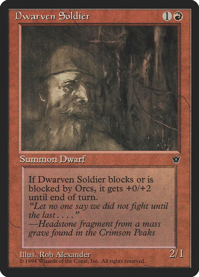 Dwarven Soldier kaufen - Fallen Empires bei TcG Love
