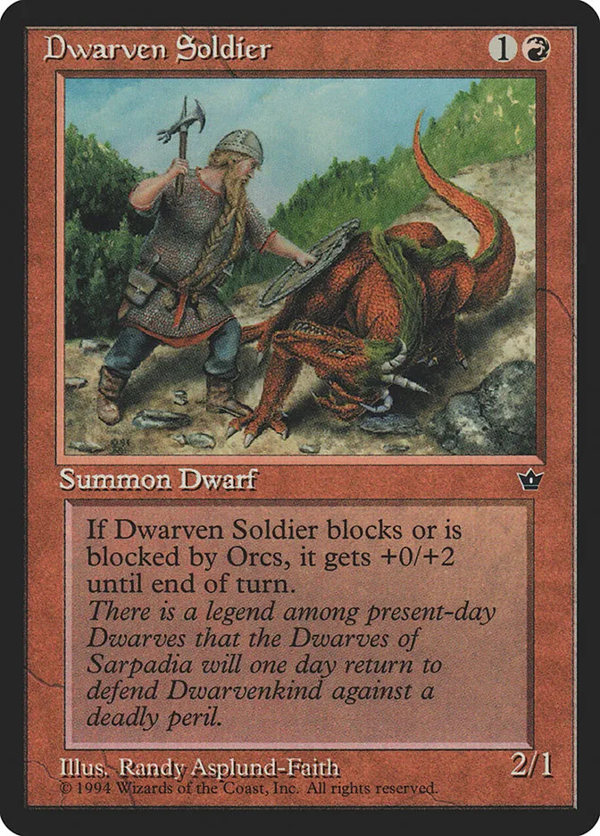 Dwarven Soldier kaufen - Fallen Empires bei TcG Love