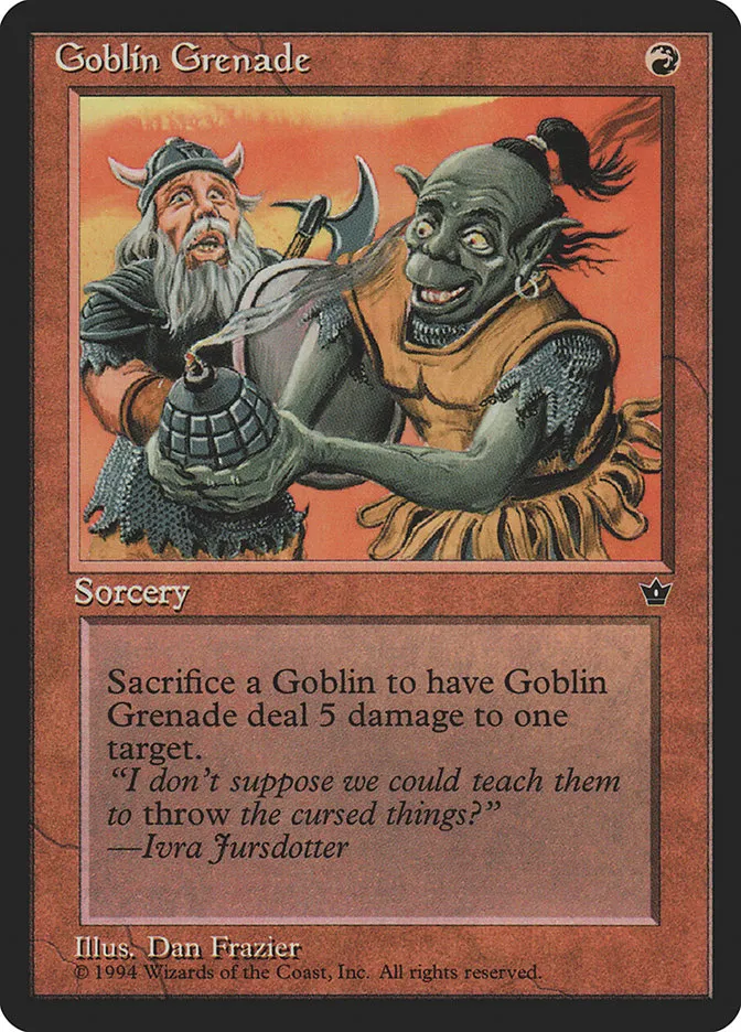 Goblin Grenade kaufen - Fallen Empires bei TcG Love