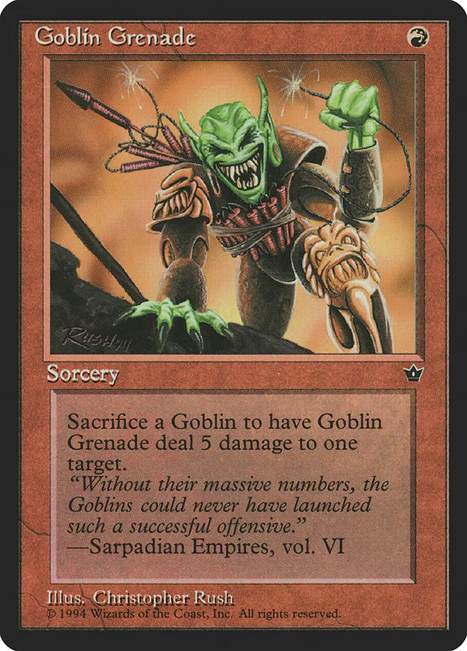 Goblin Grenade kaufen - Fallen Empires bei TcG Love
