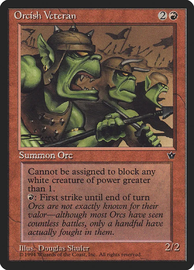 Orcish Veteran kaufen - Fallen Empires bei TcG Love
