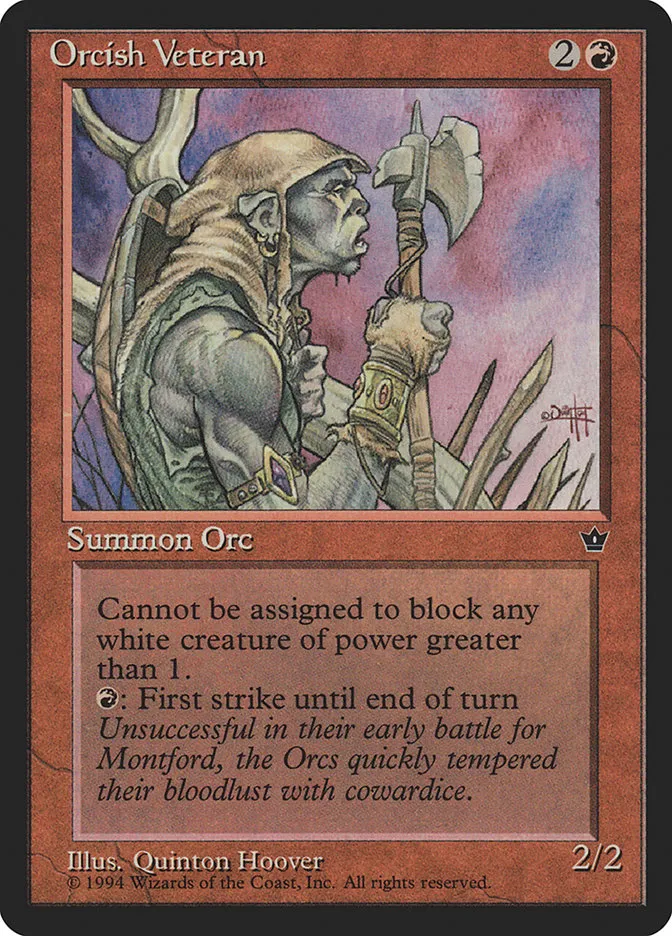 Orcish Veteran kaufen - Fallen Empires bei TcG Love