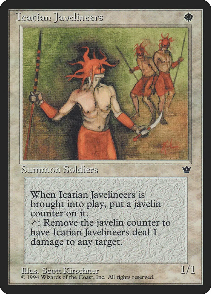 Icatian Javelineers kaufen - Fallen Empires bei TcG Love