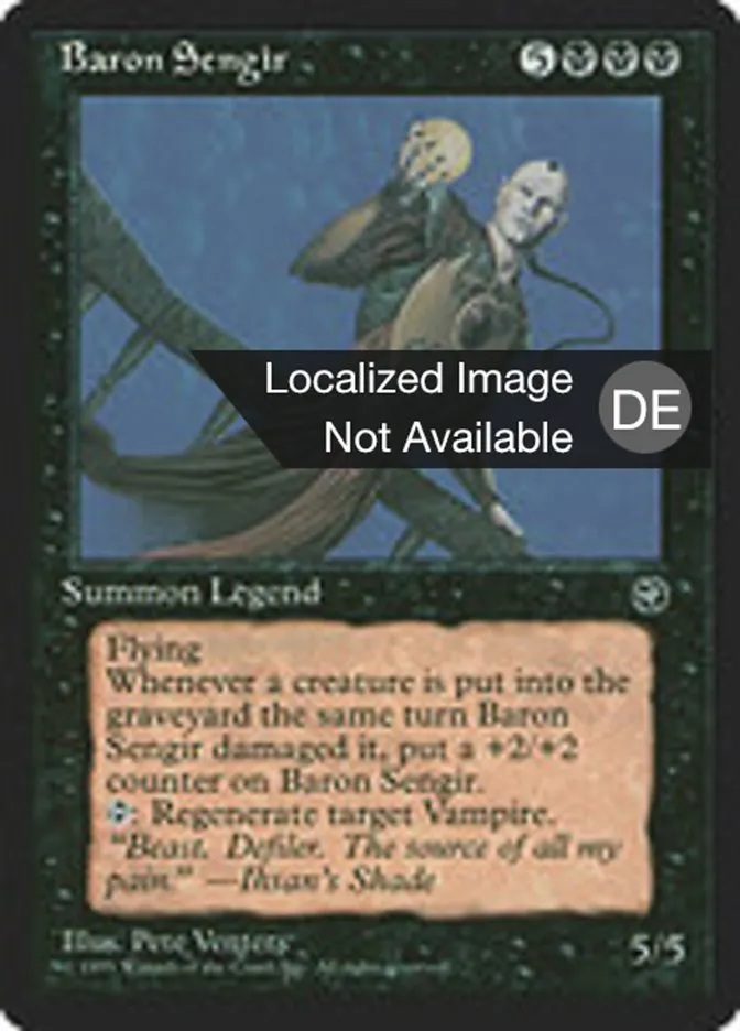 Baron Sengir kaufen - Homelands bei TcG Love