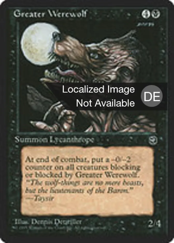 Größerer Werwolf kaufen - Homelands bei TcG Love