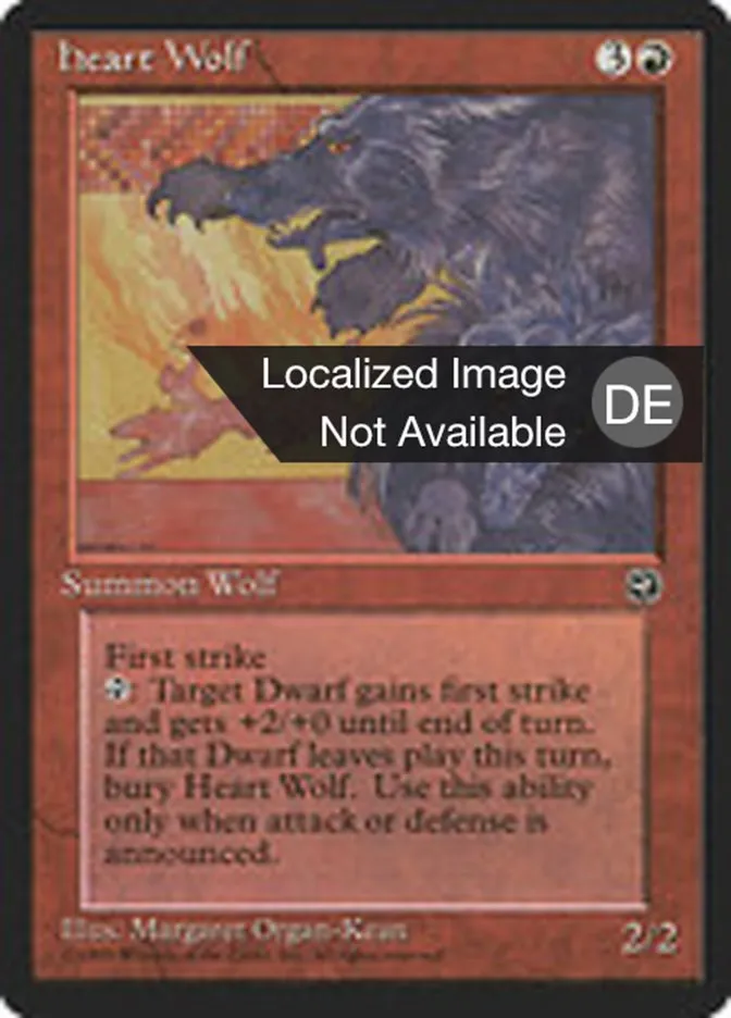 Herzwolf kaufen - Homelands bei TcG Love