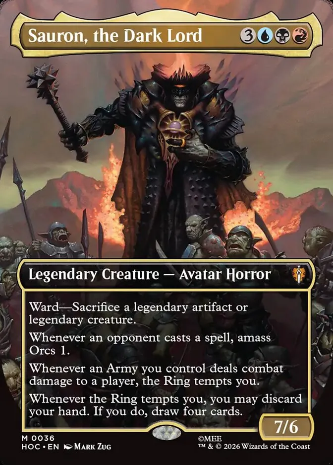 Sauron, the Dark Lord kaufen - The Hobbit Commander bei TcG Love