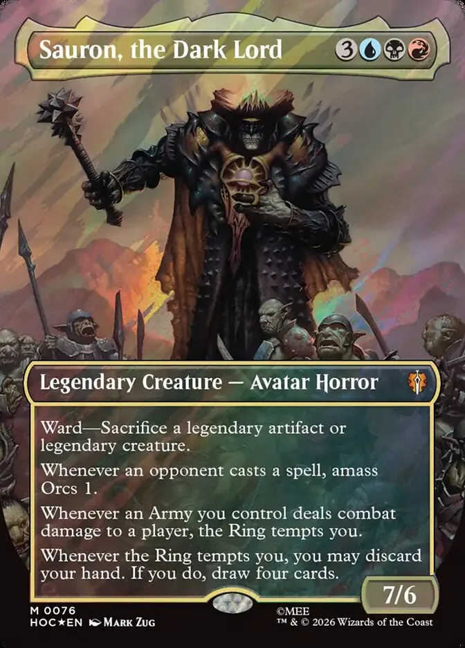 Sauron, the Dark Lord kaufen - The Hobbit Commander bei TcG Love