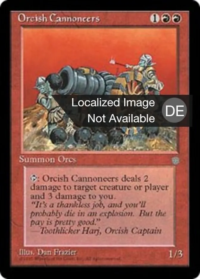 Orkkanoniere kaufen - Ice Age bei TcG Love
