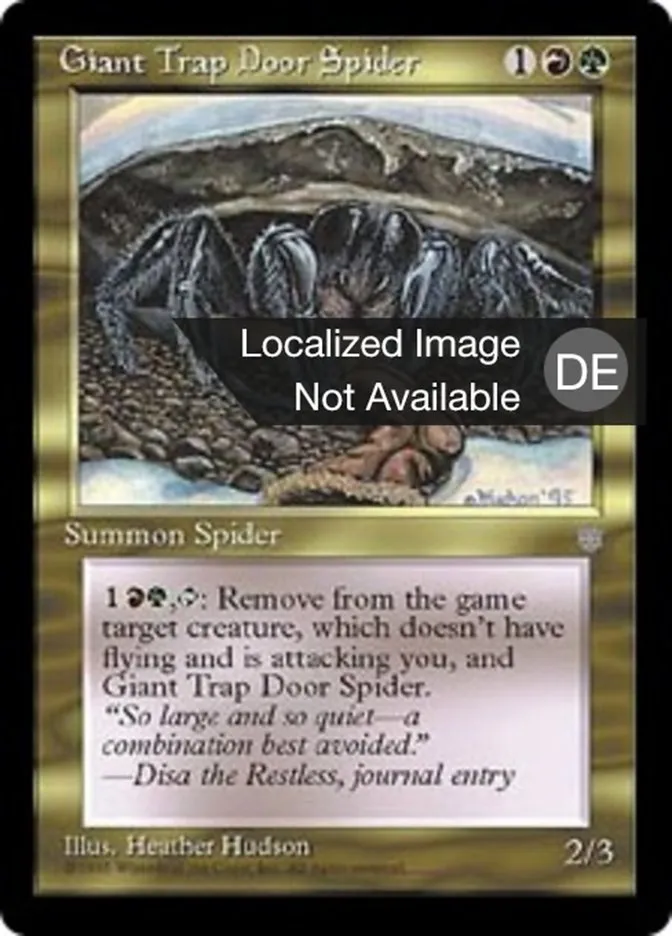 Riesige Falltürspinne kaufen - Ice Age bei TcG Love