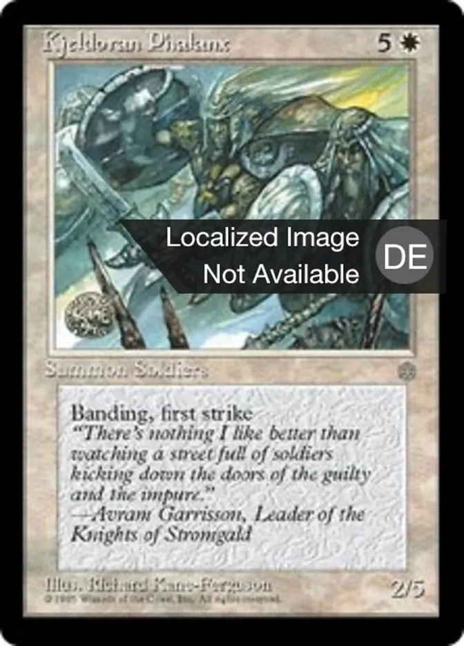Kjeldoranische Phalanx kaufen - Ice Age bei TcG Love