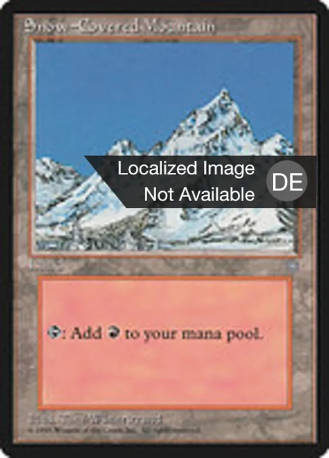 Verschneites Gebirge kaufen - Ice Age bei TcG Love