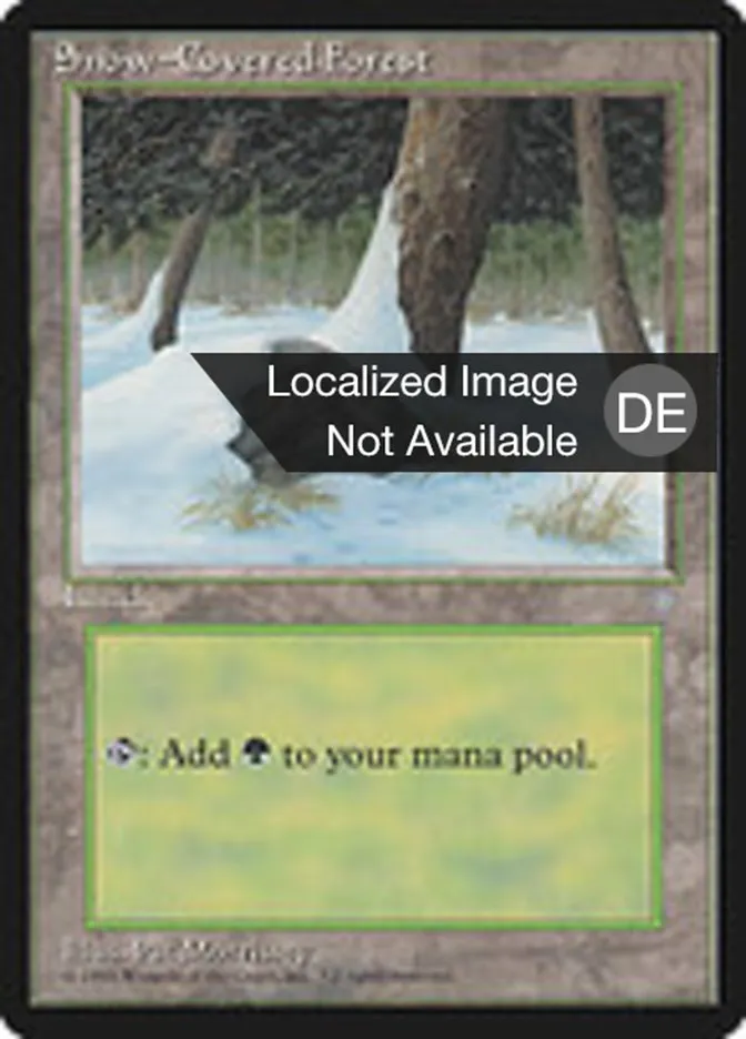 Verschneiter Wald kaufen - Ice Age bei TcG Love