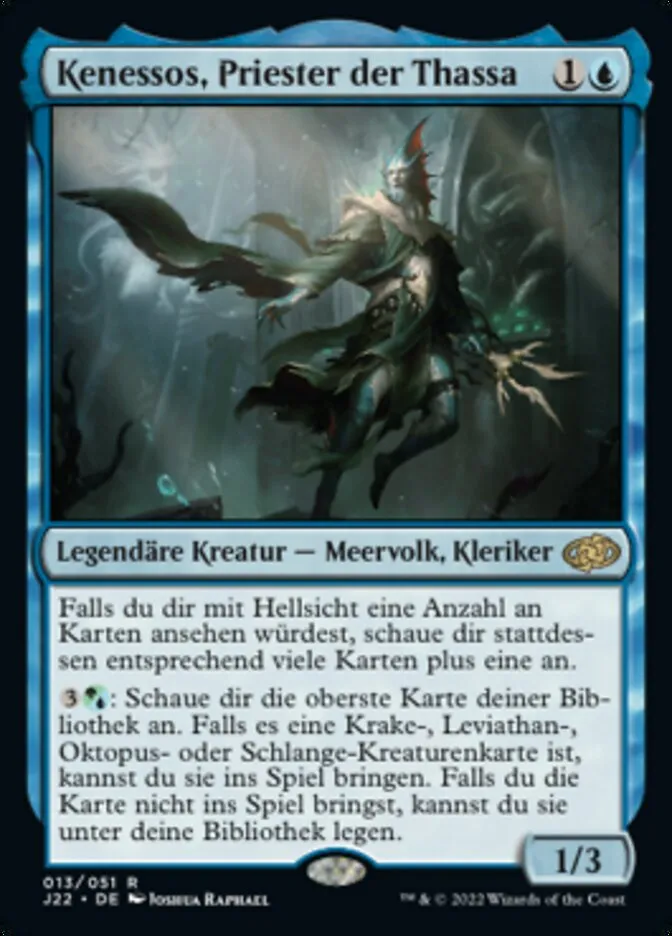 J22-13-Kenessos--Priester-der-Thassa-de Kenessos, Priester der Thassa kaufen - Jumpstart 2022 bei TcG Love