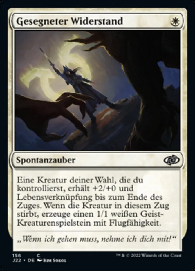 Gesegneter Widerstand kaufen - Jumpstart 2022 bei TcG Love