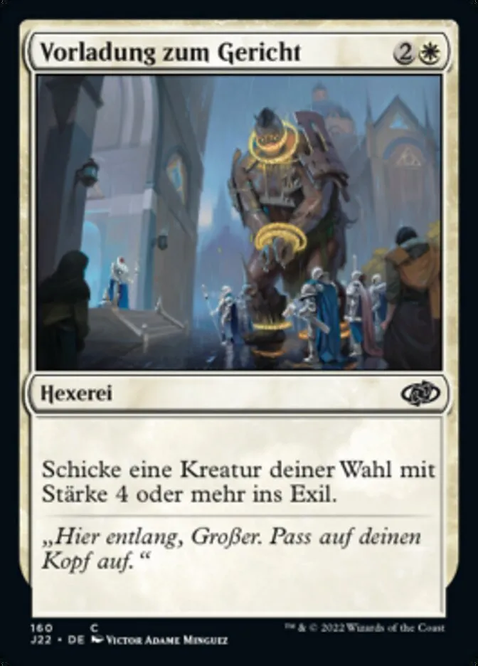 J22-160-Vorladung-zum-Gericht-de Vorladung zum Gericht kaufen - Jumpstart 2022 bei TcG Love