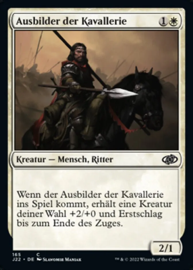 J22-165-Ausbilder-der-Kavallerie-de Ausbilder der Kavallerie kaufen - Jumpstart 2022 bei TcG Love