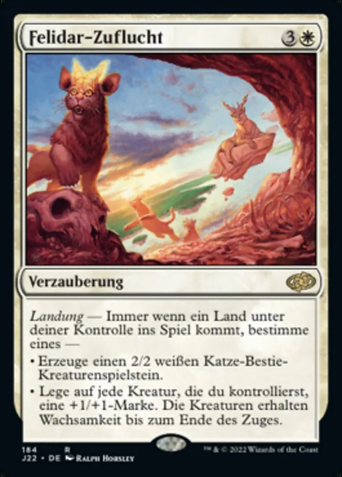 J22-184-Felidar-Zuflucht-de Felidar-Zuflucht kaufen - Jumpstart 2022 bei TcG Love