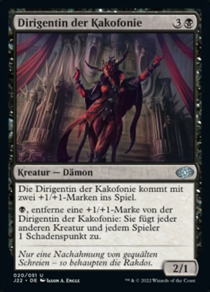 J22-20-Dirigentin-der-Kakofonie-de Dirigentin der Kakofonie kaufen - Jumpstart 2022 bei TcG Love