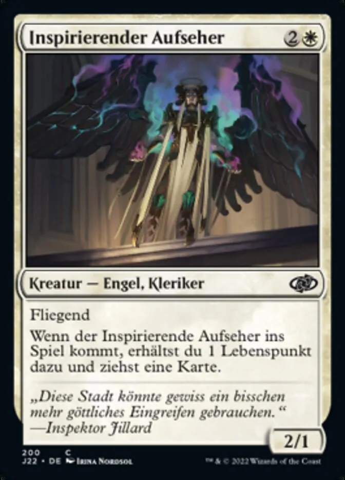 J22-200-Inspirierender-Aufseher-de Inspirierender Aufseher kaufen - Jumpstart 2022 bei TcG Love