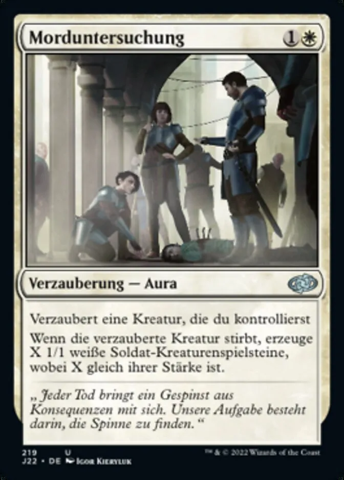 J22-219-Morduntersuchung-de Morduntersuchung kaufen - Jumpstart 2022 bei TcG Love