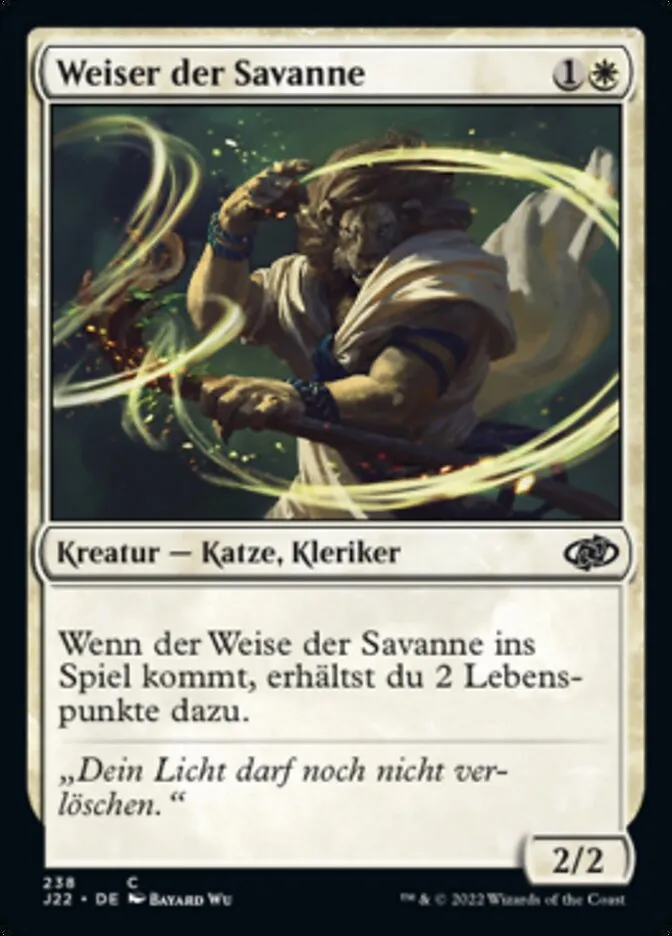 J22-238-Weiser-der-Savanne-de Weiser der Savanne kaufen - Jumpstart 2022 bei TcG Love
