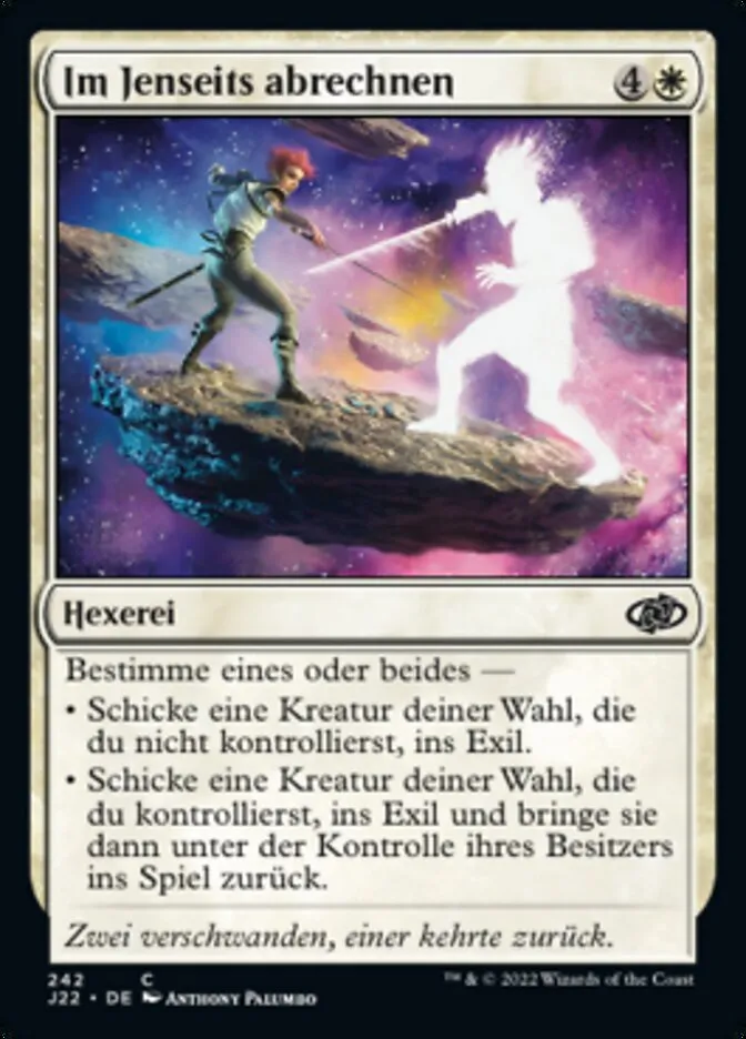 J22-242-Im-Jenseits-abrechnen-de Im Jenseits abrechnen kaufen - Jumpstart 2022 bei TcG Love