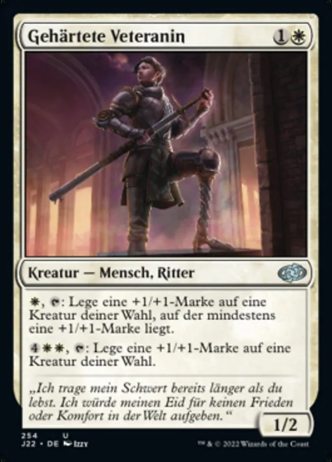 Gehärtete Veteranin kaufen - Jumpstart 2022 bei TcG Love