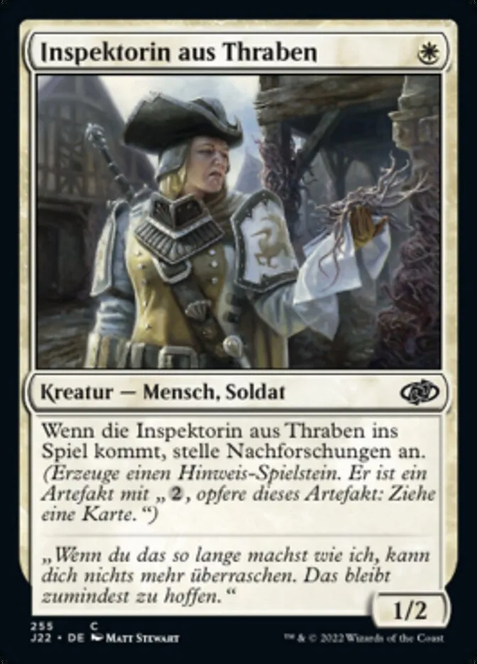 Inspektorin aus Thraben kaufen - Jumpstart 2022 bei TcG Love