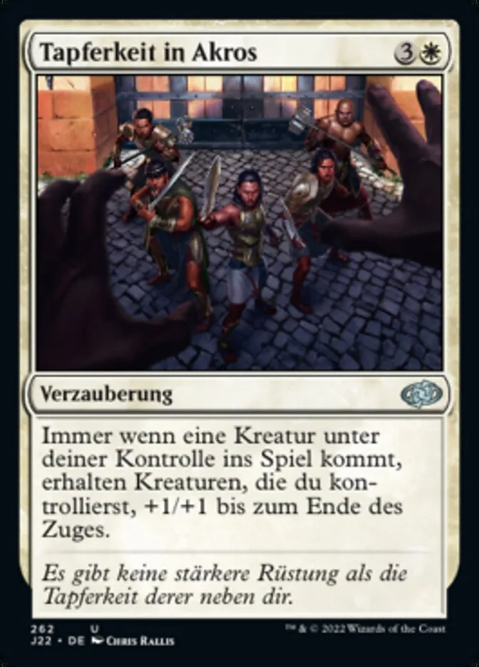 Tapferkeit in Akros kaufen - Jumpstart 2022 bei TcG Love