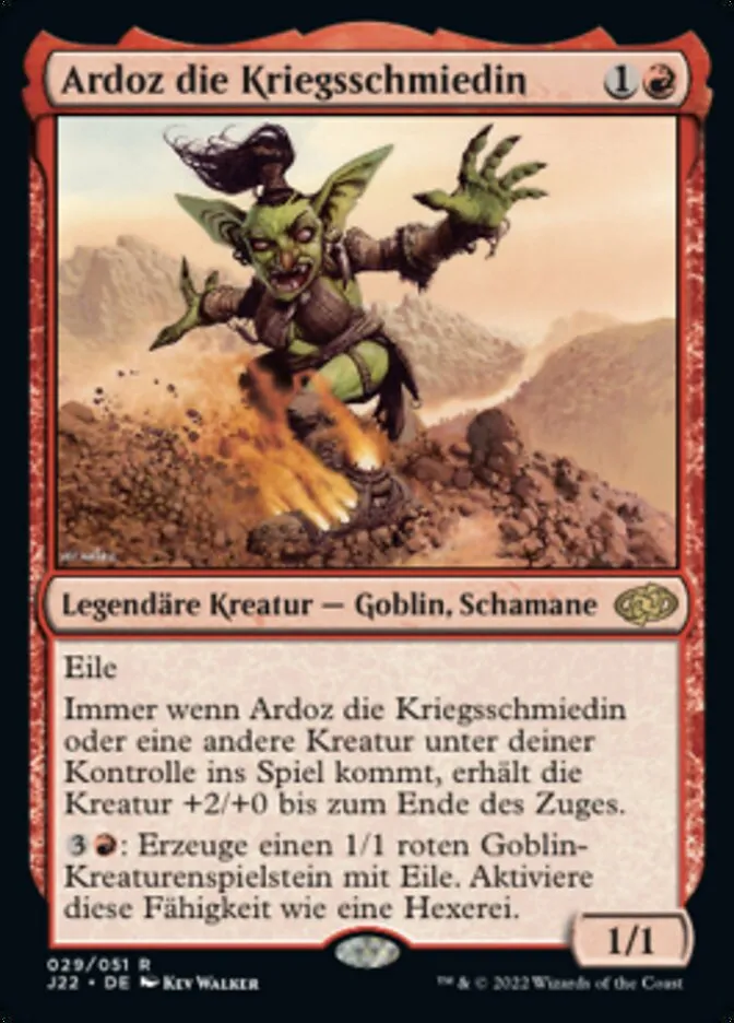 J22-29-Ardoz-die-Kriegsschmiedin-de Ardoz die Kriegsschmiedin kaufen - Jumpstart 2022 bei TcG Love